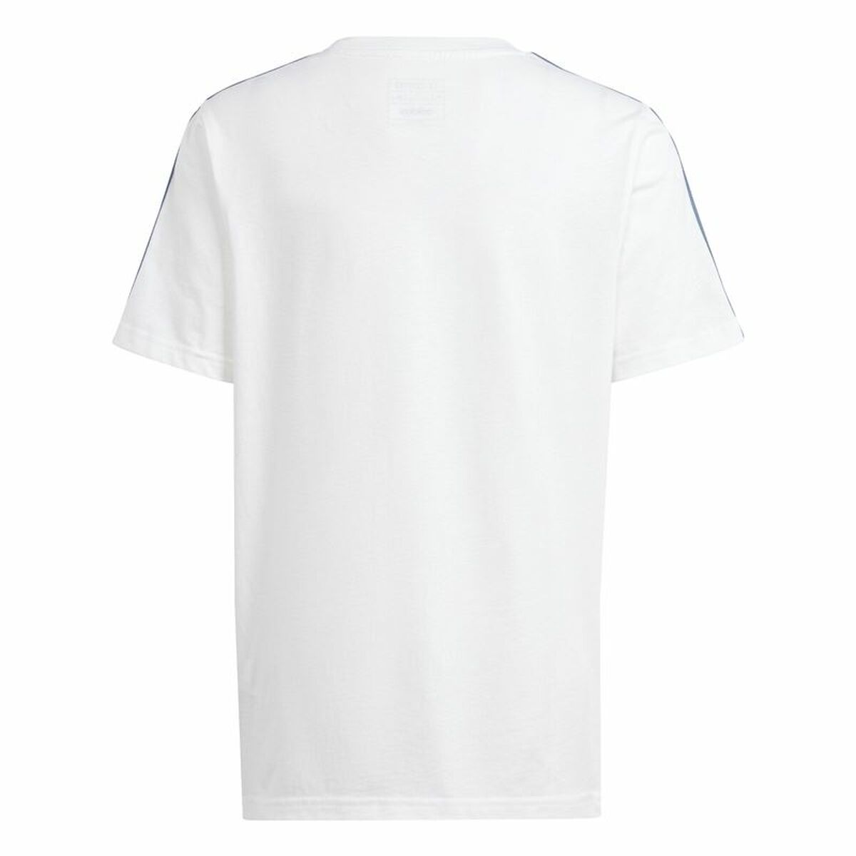 Camiseta de Manga Corta Infantil Adidas Essentials Blanco