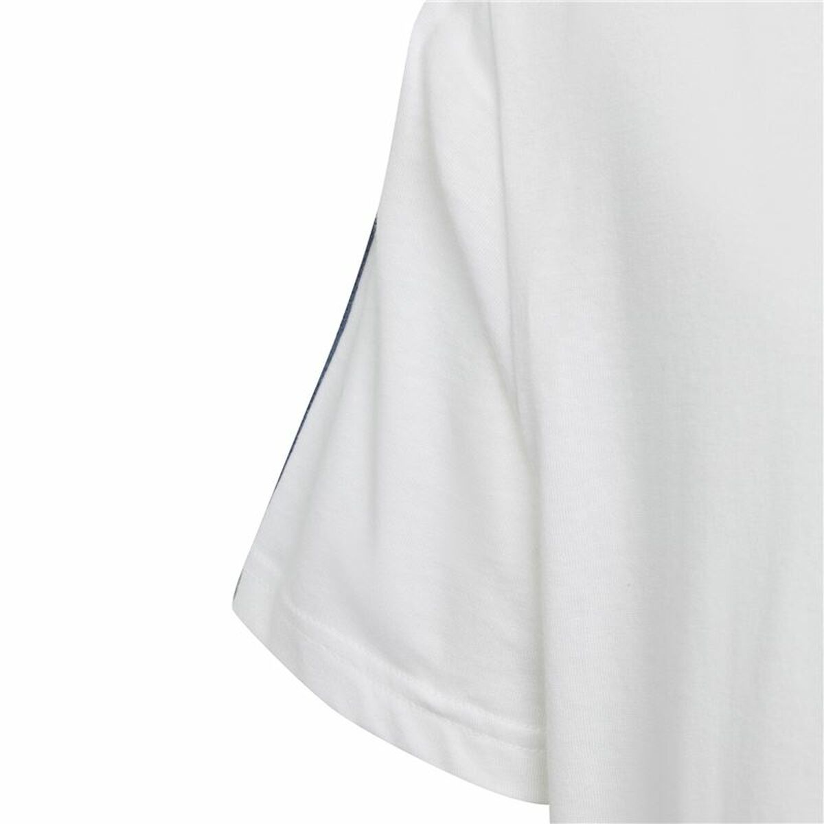 Camiseta de Manga Corta Infantil Adidas Essentials Blanco