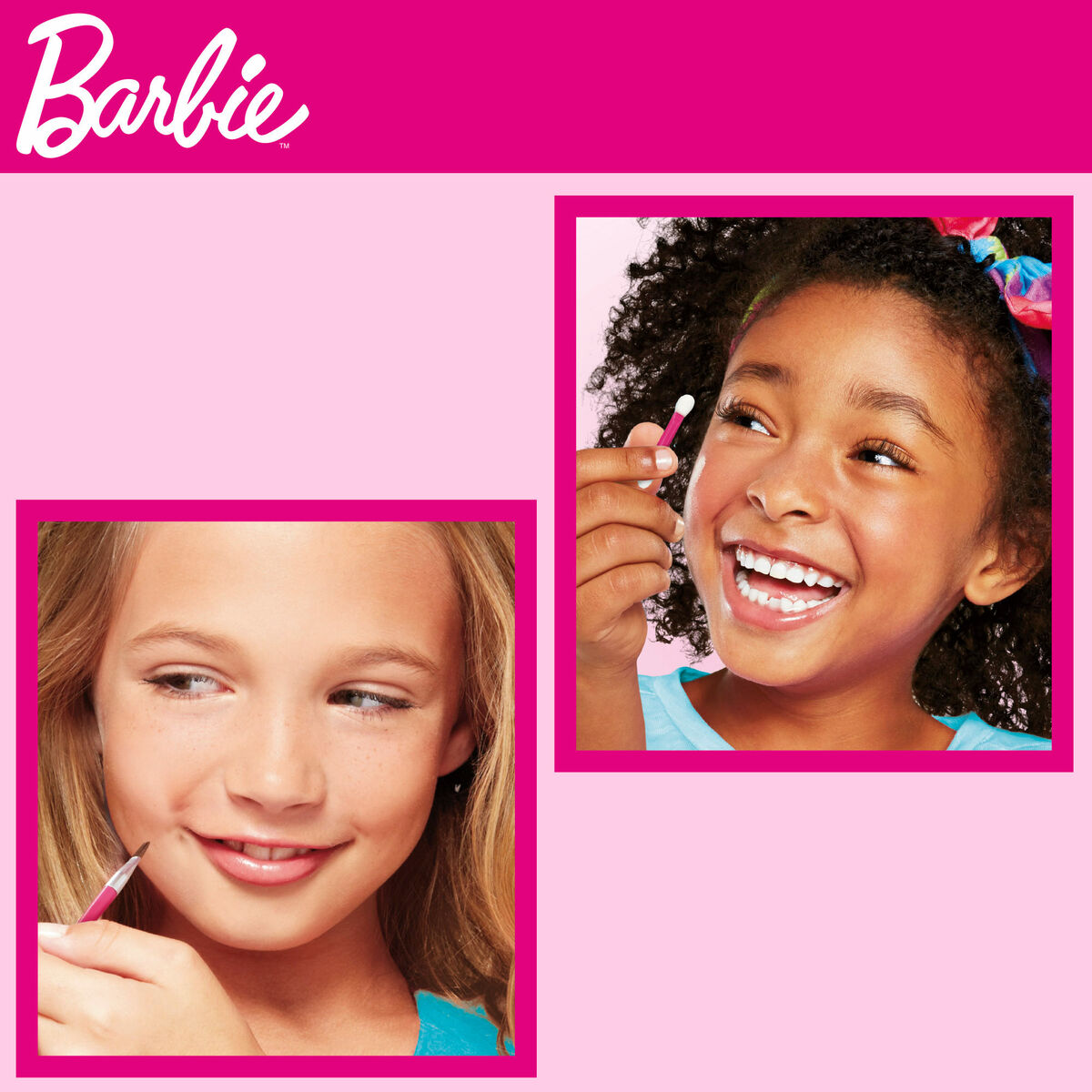 Set de Maquillaje Infantil Barbie Multicolor 35 Piezas