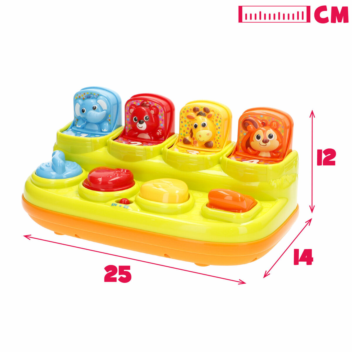 Juguete Musical Winfun 25 x 12 x 14 cm (4 Unidades)