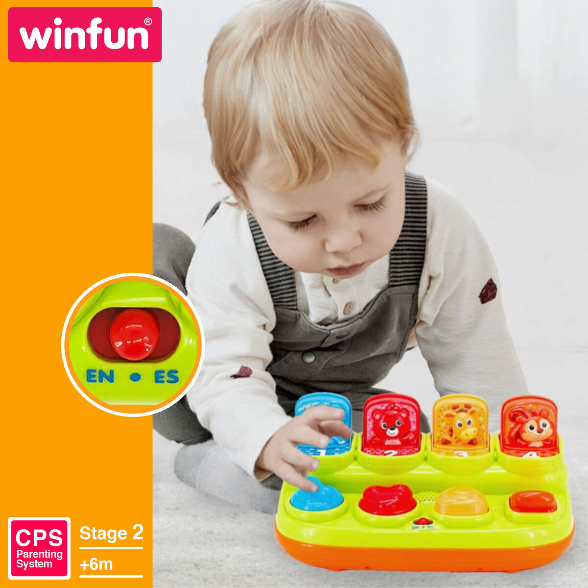 Juguete Musical Winfun 25 x 12 x 14 cm (4 Unidades)