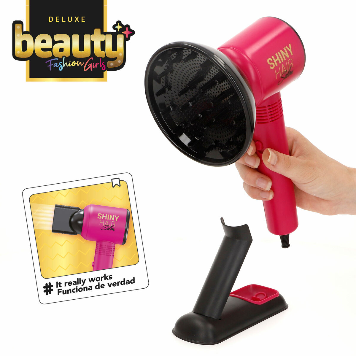 Set de Peluquería Infantil 12 x 25 x 11 cm 17 Piezas (4 Unidades)