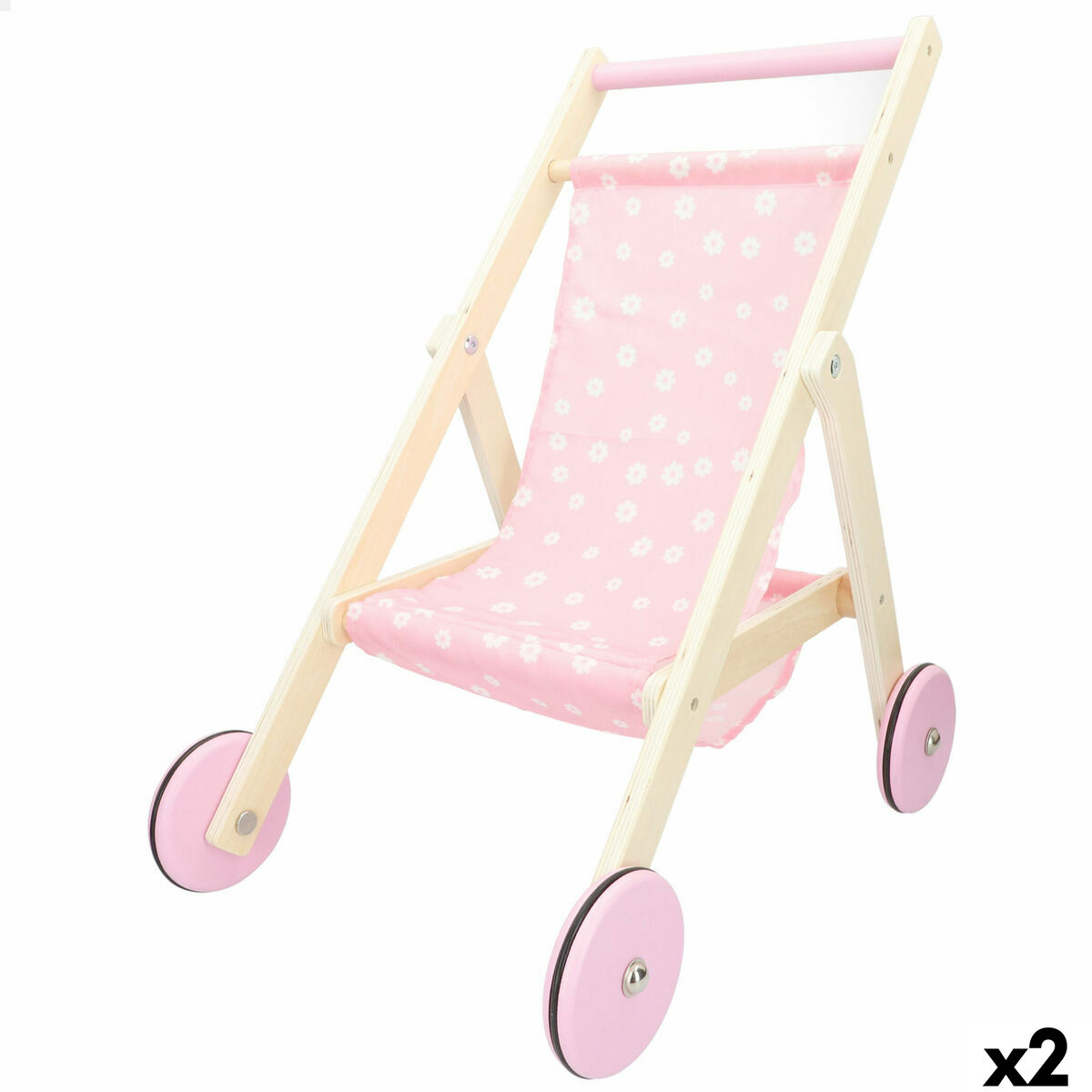 Carrito para Muñecas 33 x 44 x 51 cm (2 Unidades)