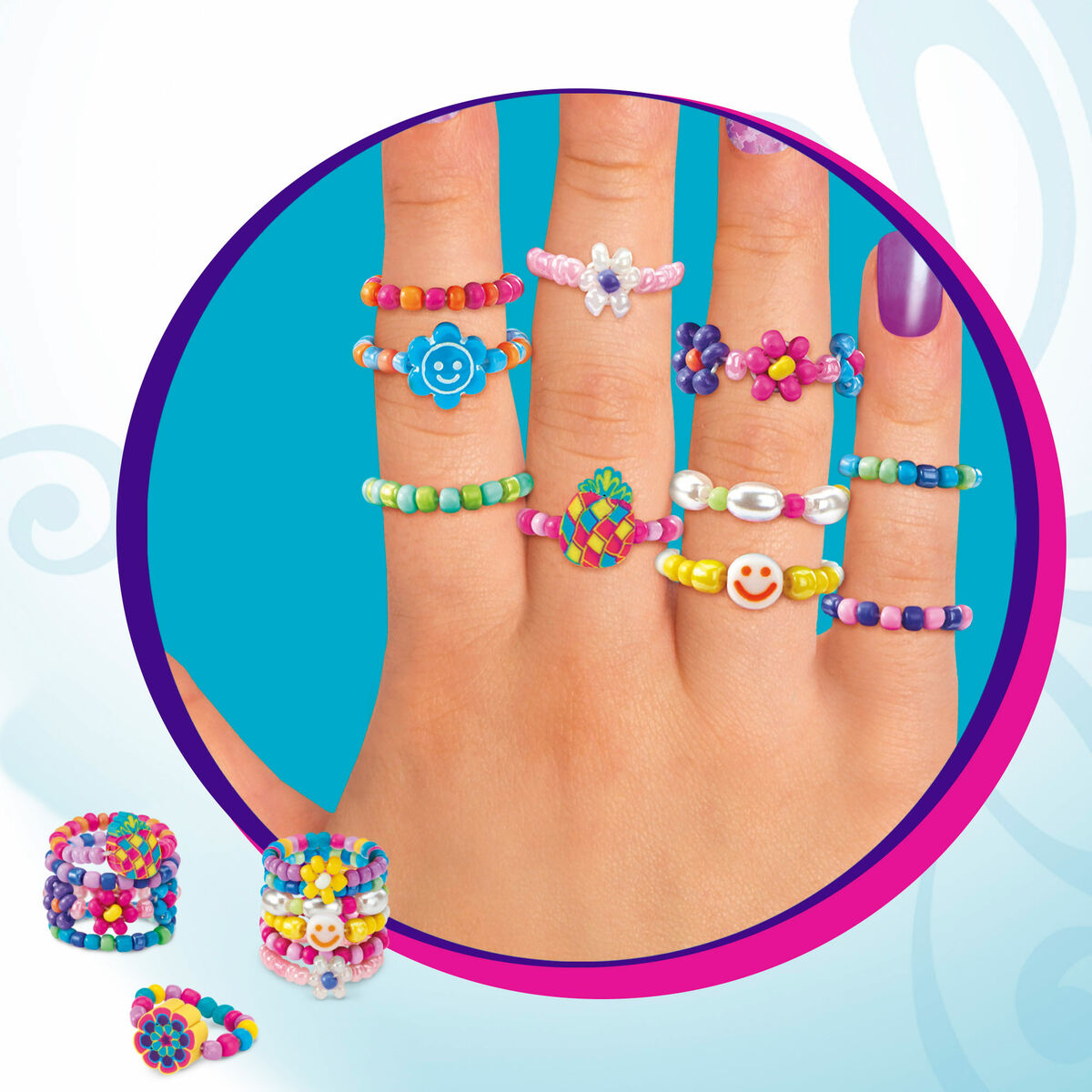 Kit de Joyería Cra-Z-Art 0,1 x 0,1 x 0,1 cm (4 Unidades)