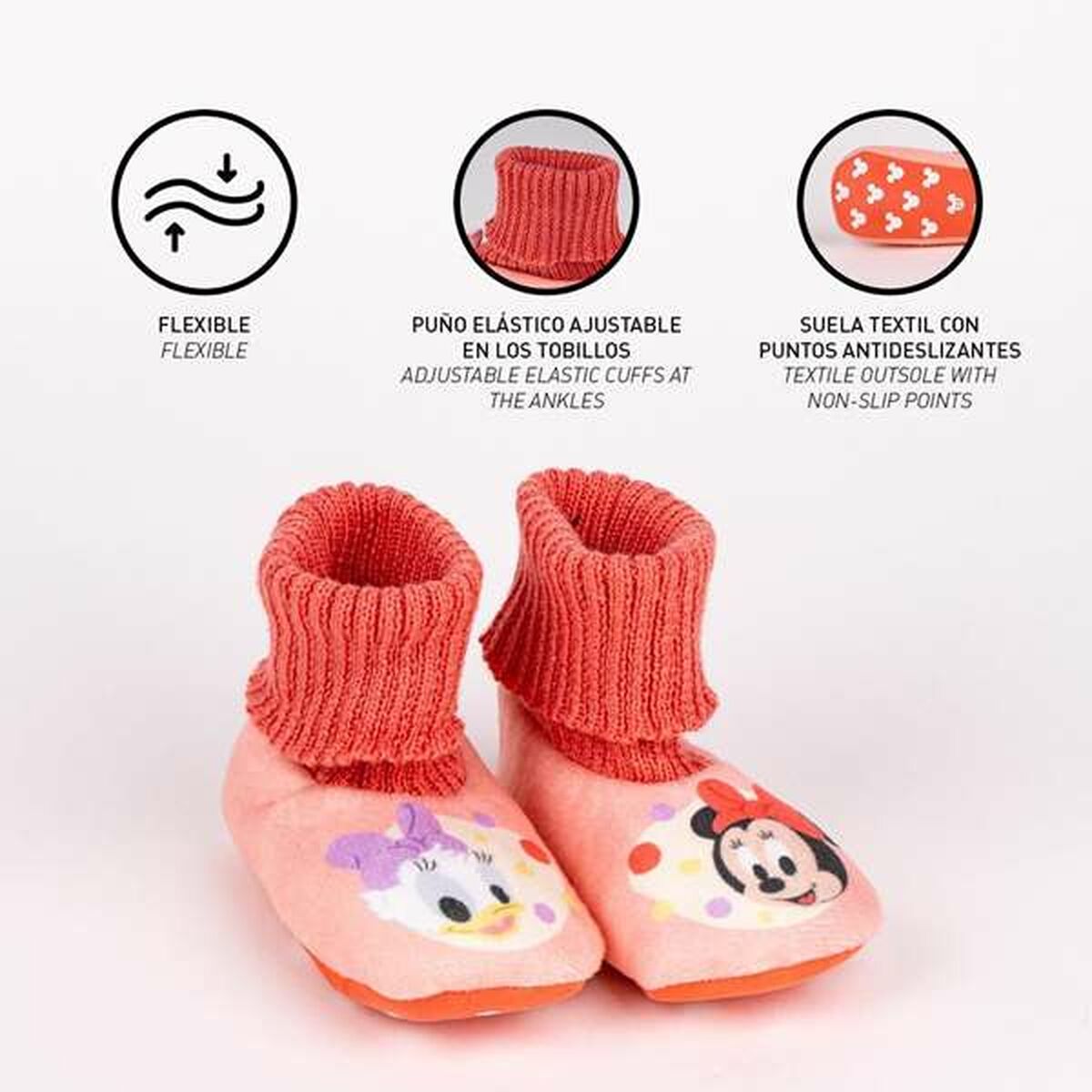 Zapatillas de Estar por Casa Minnie Mouse Rosa (22)