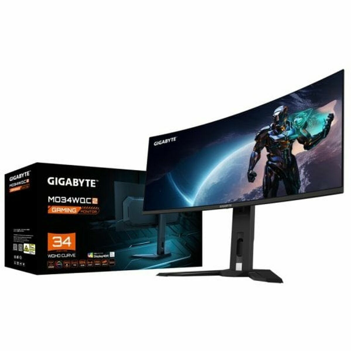 Monitor Gigabyte MO34WQC2 Wide Quad HD 34"