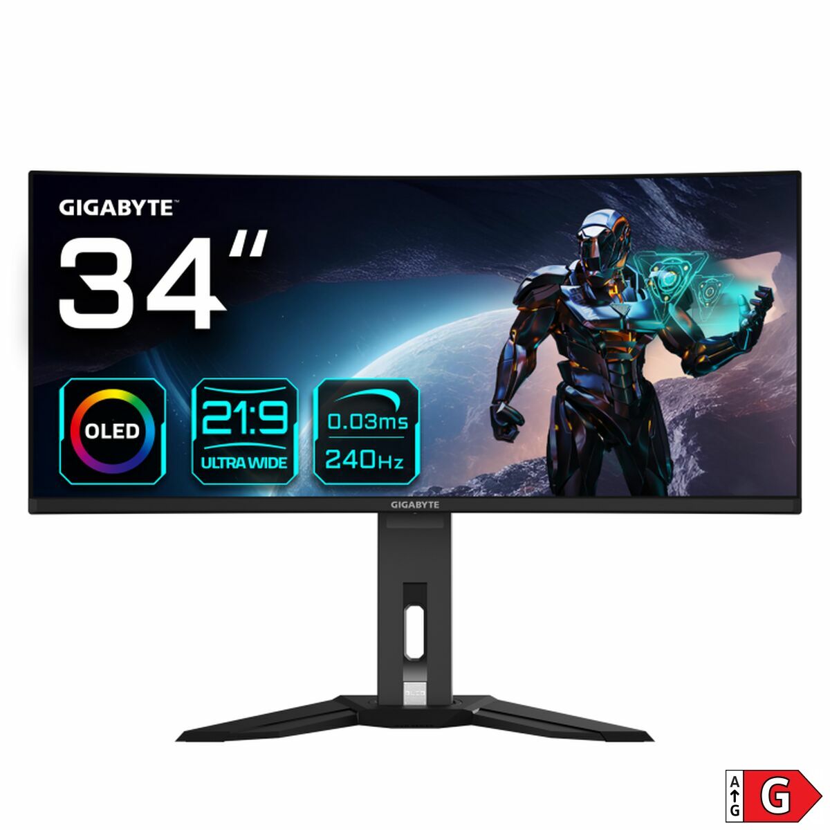 Monitor Gigabyte MO34WQC2 Wide Quad HD 34"