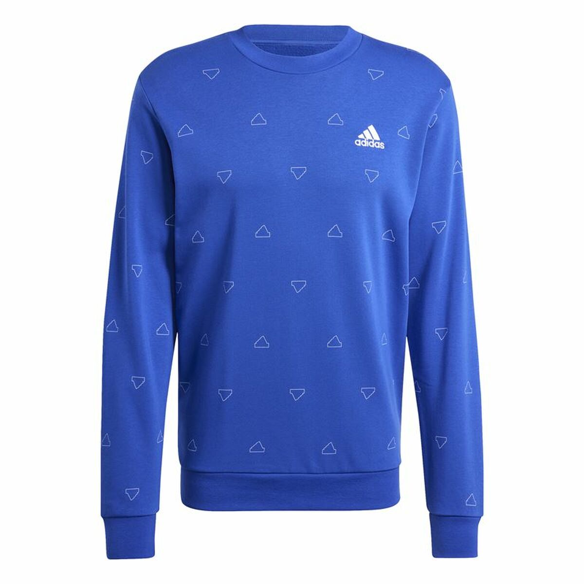 Sudadera sin Capucha Hombre Adidas Mngrm Azul