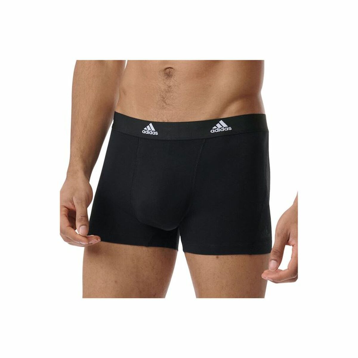 Bóxer de Hombre Adidas Active Flex Negro 3 Unidades