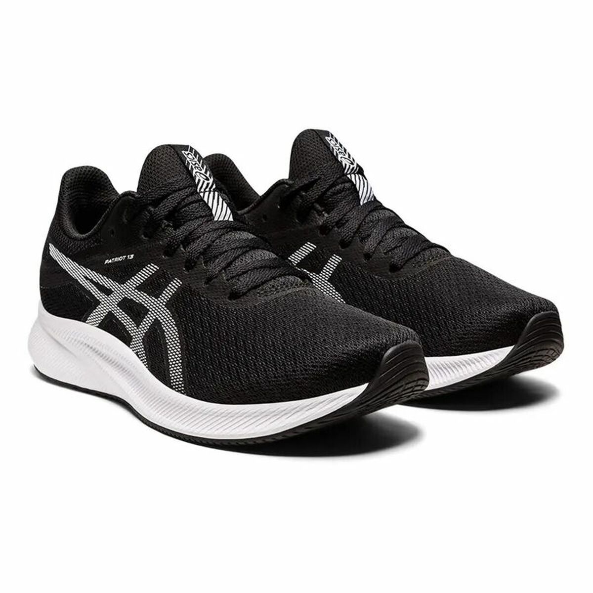 Zapatillas de Running para Adultos Asics Patriot 13 Negro