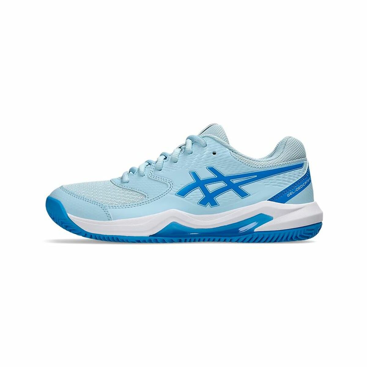 Zapatillas de Tenis para Mujer Asics Gel-Dedicate 8 Clay Azul claro