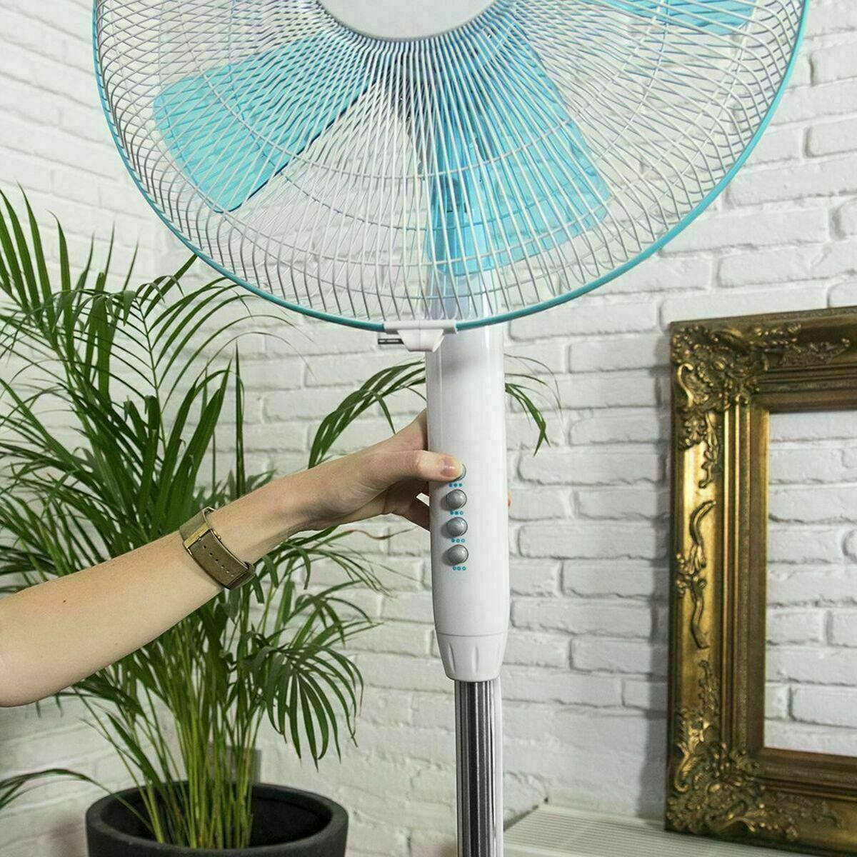 Ventilador de Pie Cecotec Blanco 40 W (Reacondicionado A)