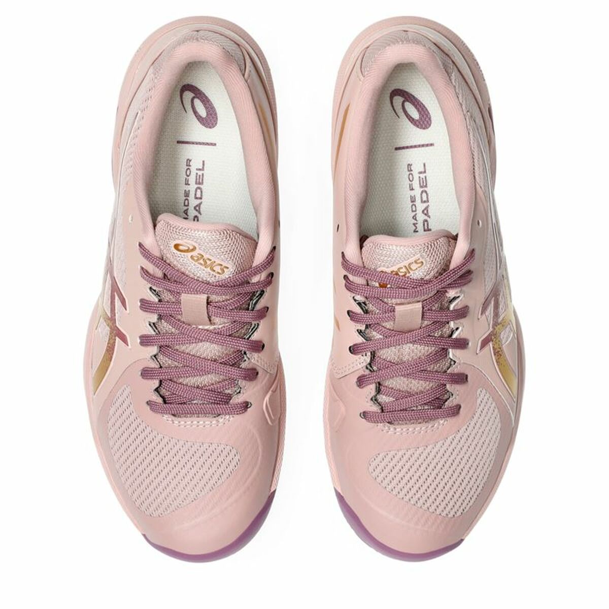 Zapatillas de Padel para Adultos Asics Solution Swift Ff 2 Padel Rosa Salmón