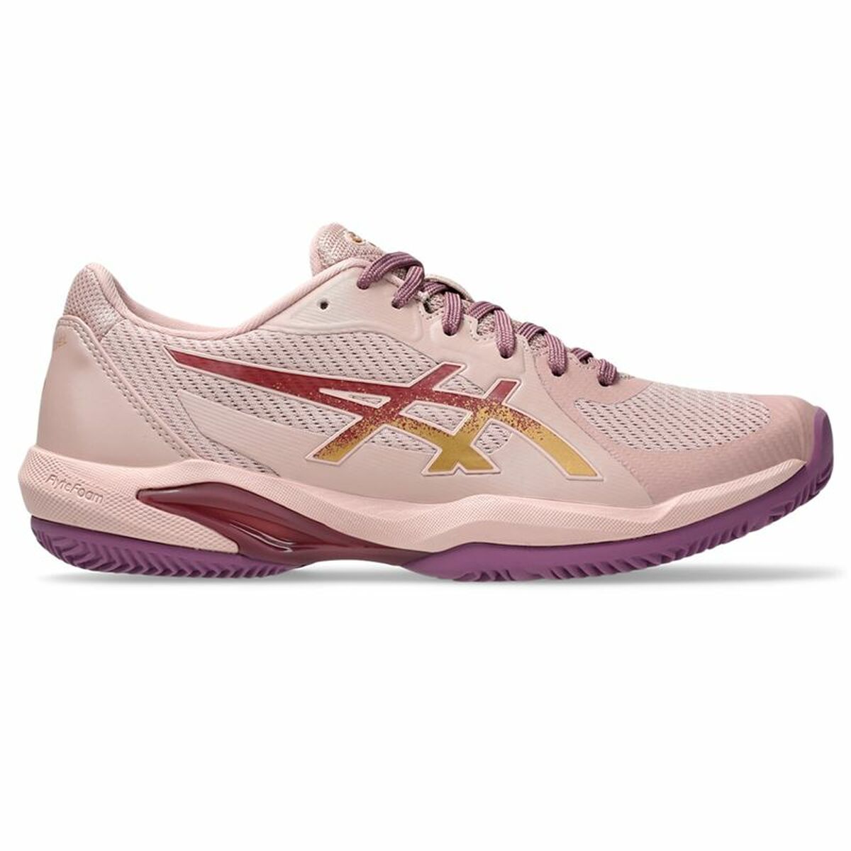 Zapatillas de Padel para Adultos Asics Solution Swift Ff 2 Padel Rosa Salmón