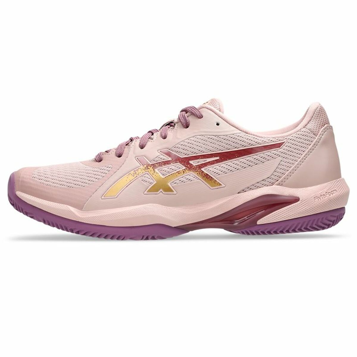 Zapatillas de Padel para Adultos Asics Solution Swift Ff 2 Padel Rosa Salmón