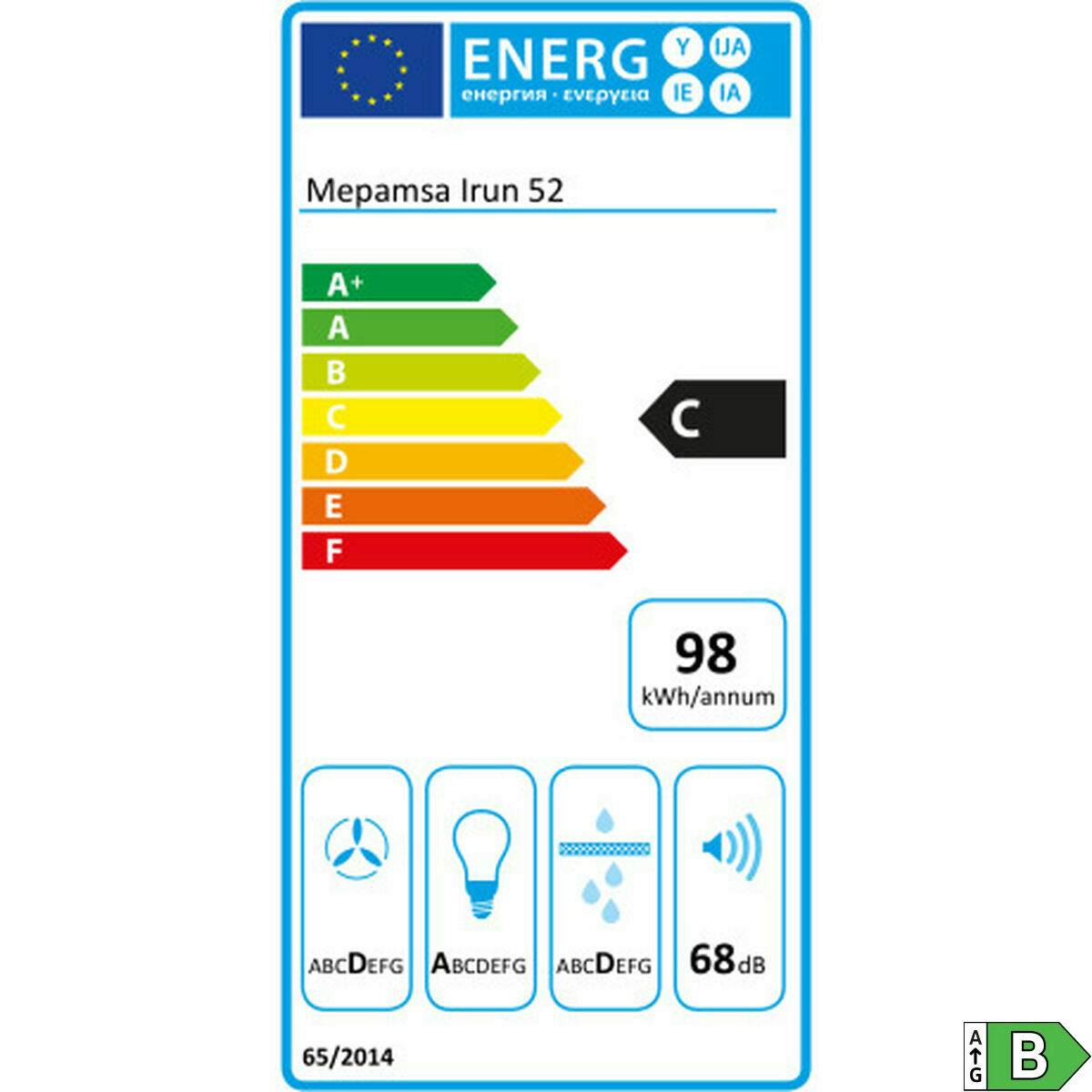 Campana Convencional Mepamsa 52 cm