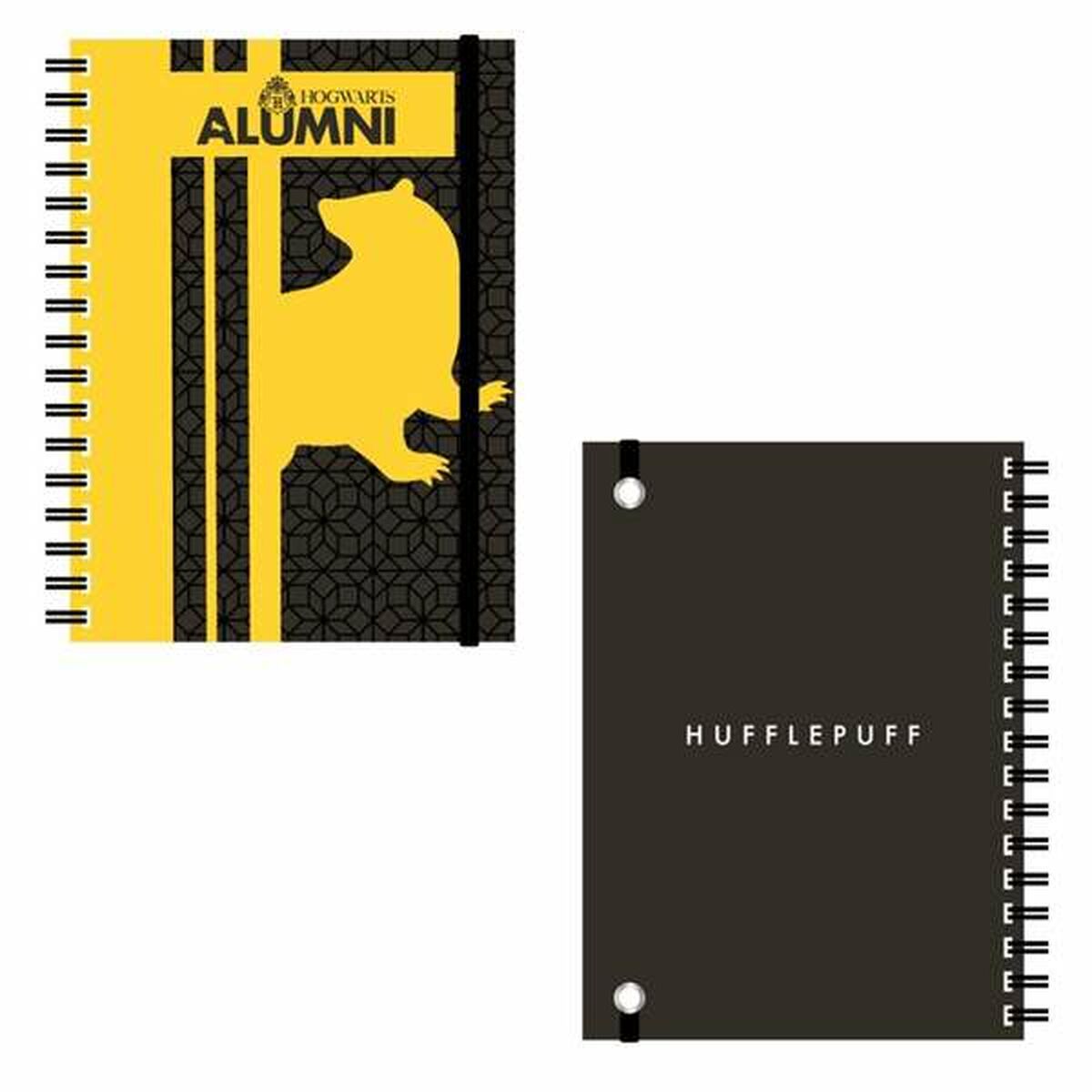 Libreta de Anillas Harry Potter Amarillo