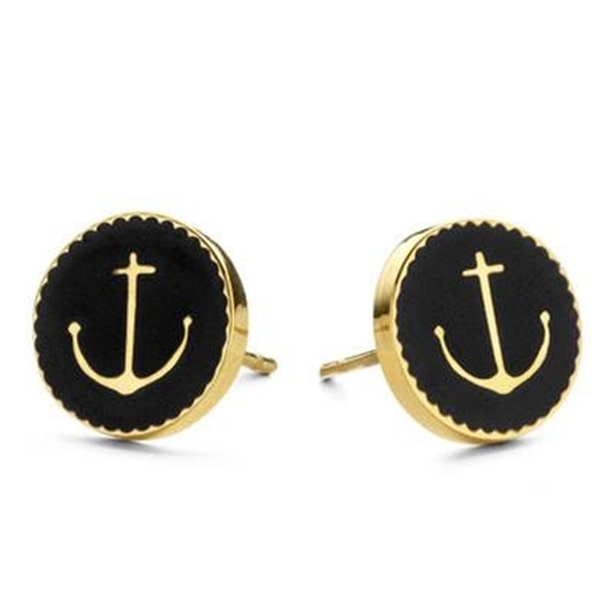 Pendientes Mujer CO88 Collection 8CE-70023 Dorado Negro