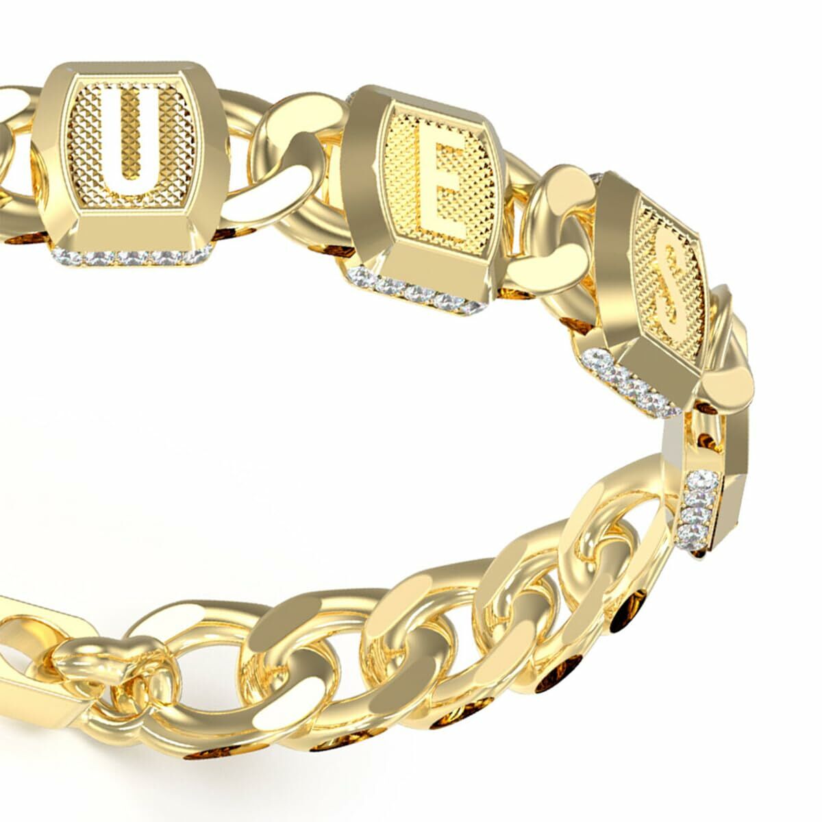 Pulsera Mujer Guess JUMB05012JWYGS Dorado