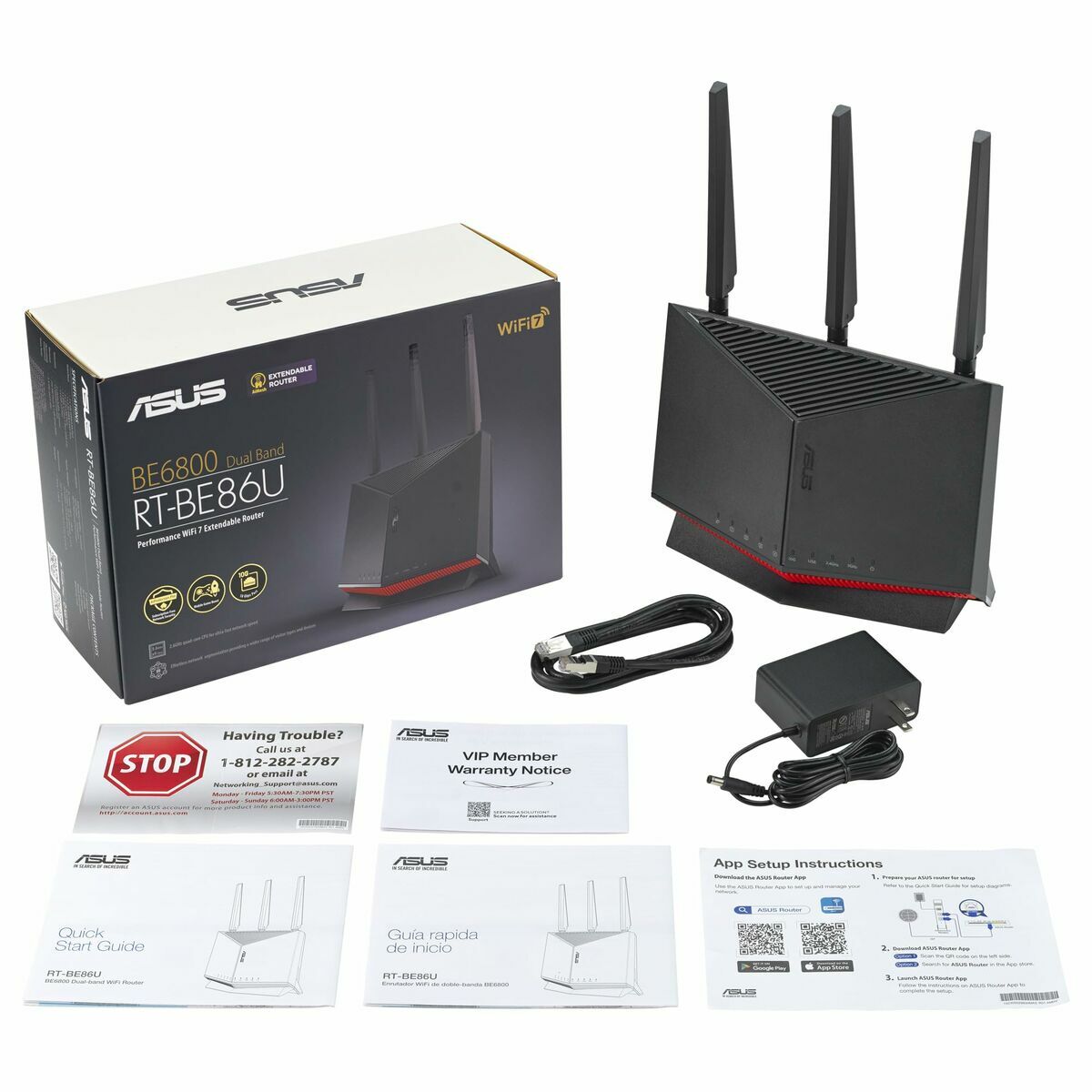 Router Asus 90IG08W0-MO9A0V Negro RJ45 Ethernet LAN Wi-Fi