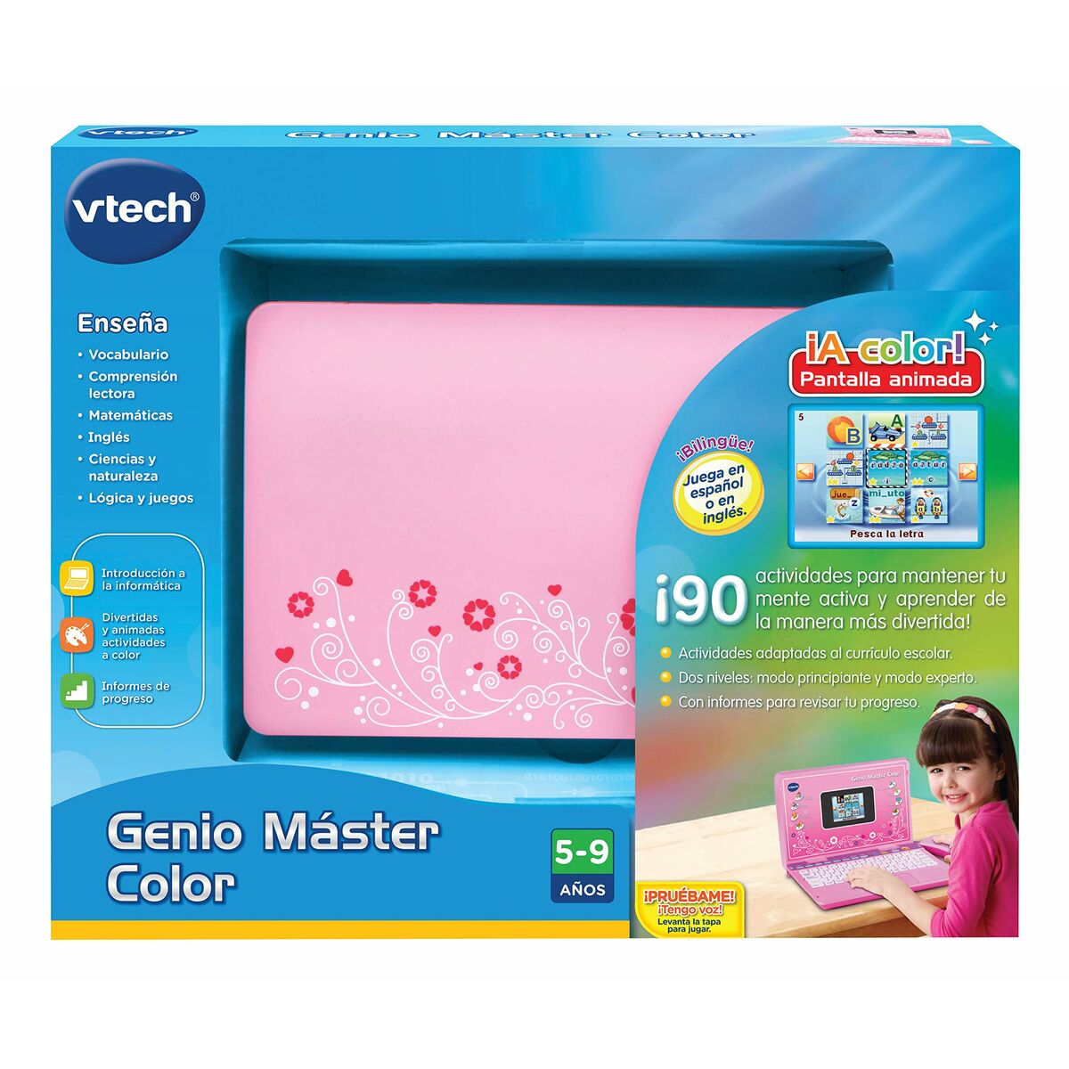 Ordenador de juguete Vtech 80-133867-122 Rosa