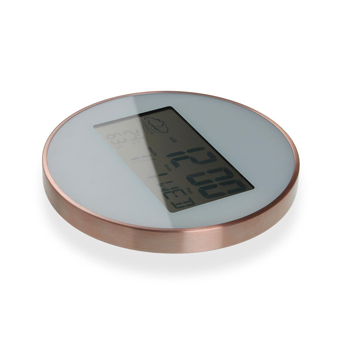 Reloj de Pared Versa Blanco Plástico Minimalista 2,8 x 25 x 25 cm