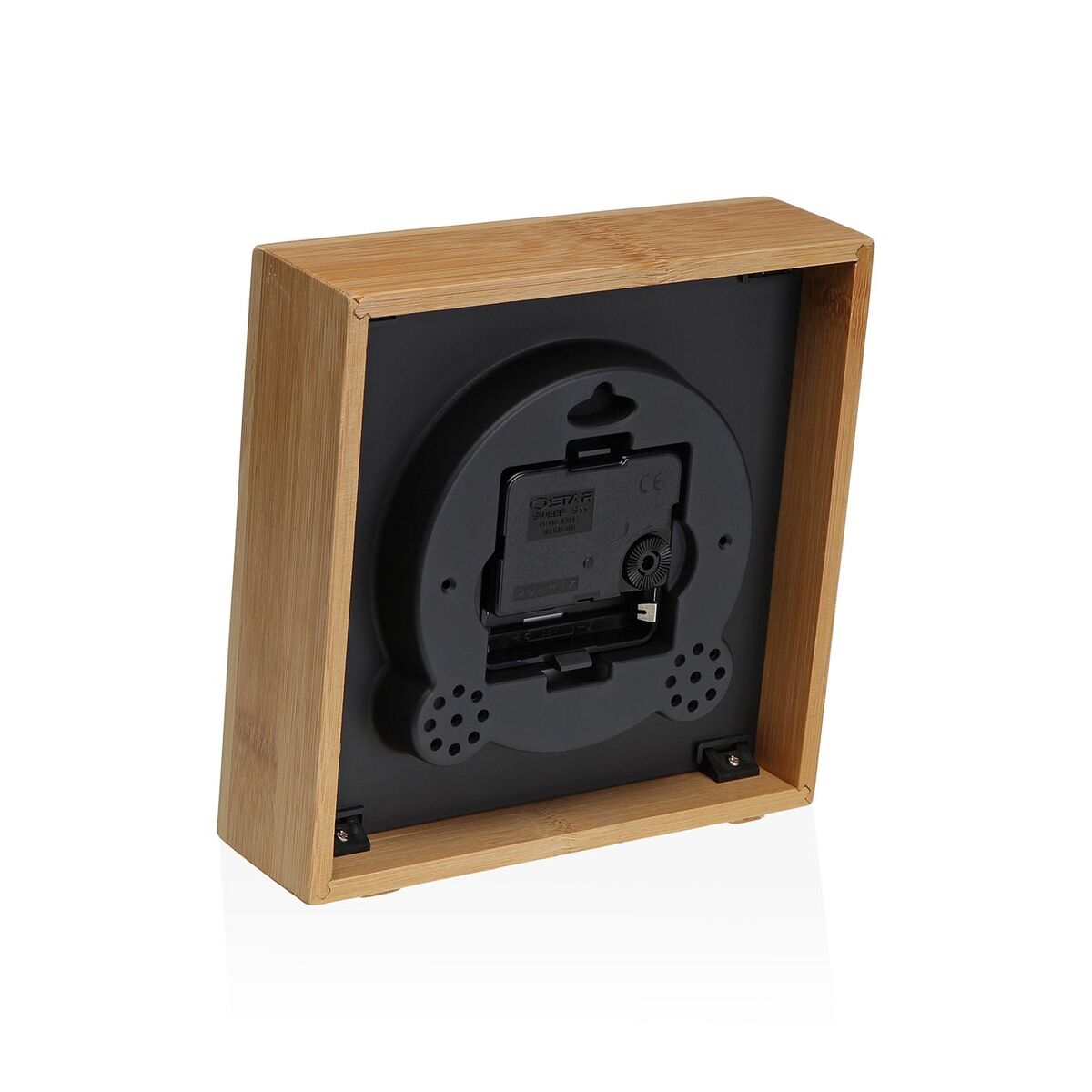 Reloj de Mesa Versa Negro Minimalista