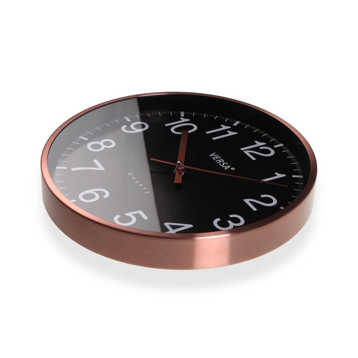 Reloj de Pared Versa Negro Metal