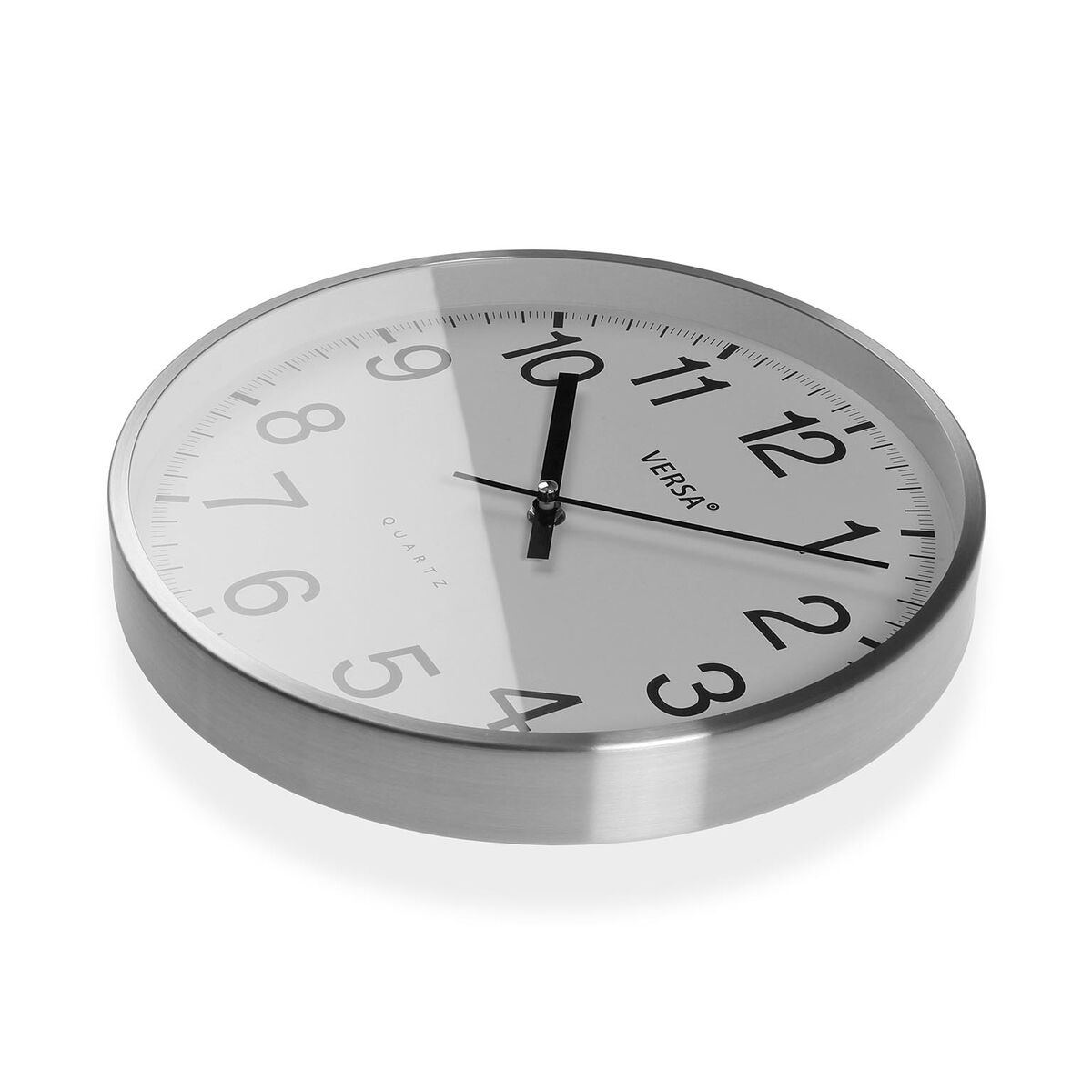 Reloj de Pared Versa Blanco Metal