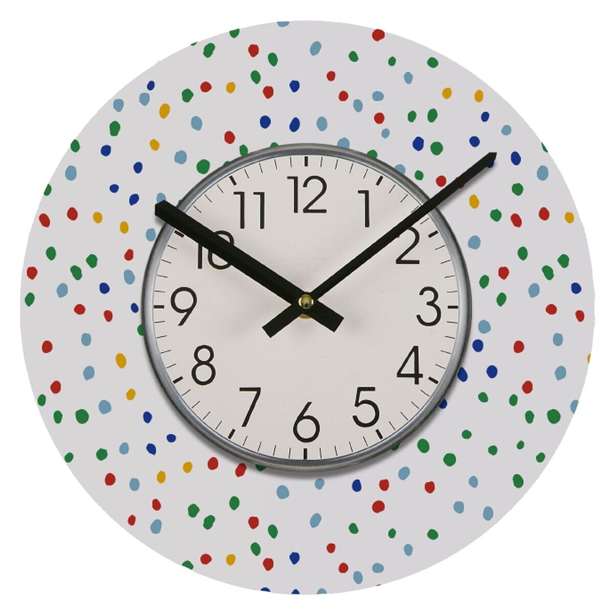 Reloj de Pared Versa Madera 4 x 30 x 30 cm