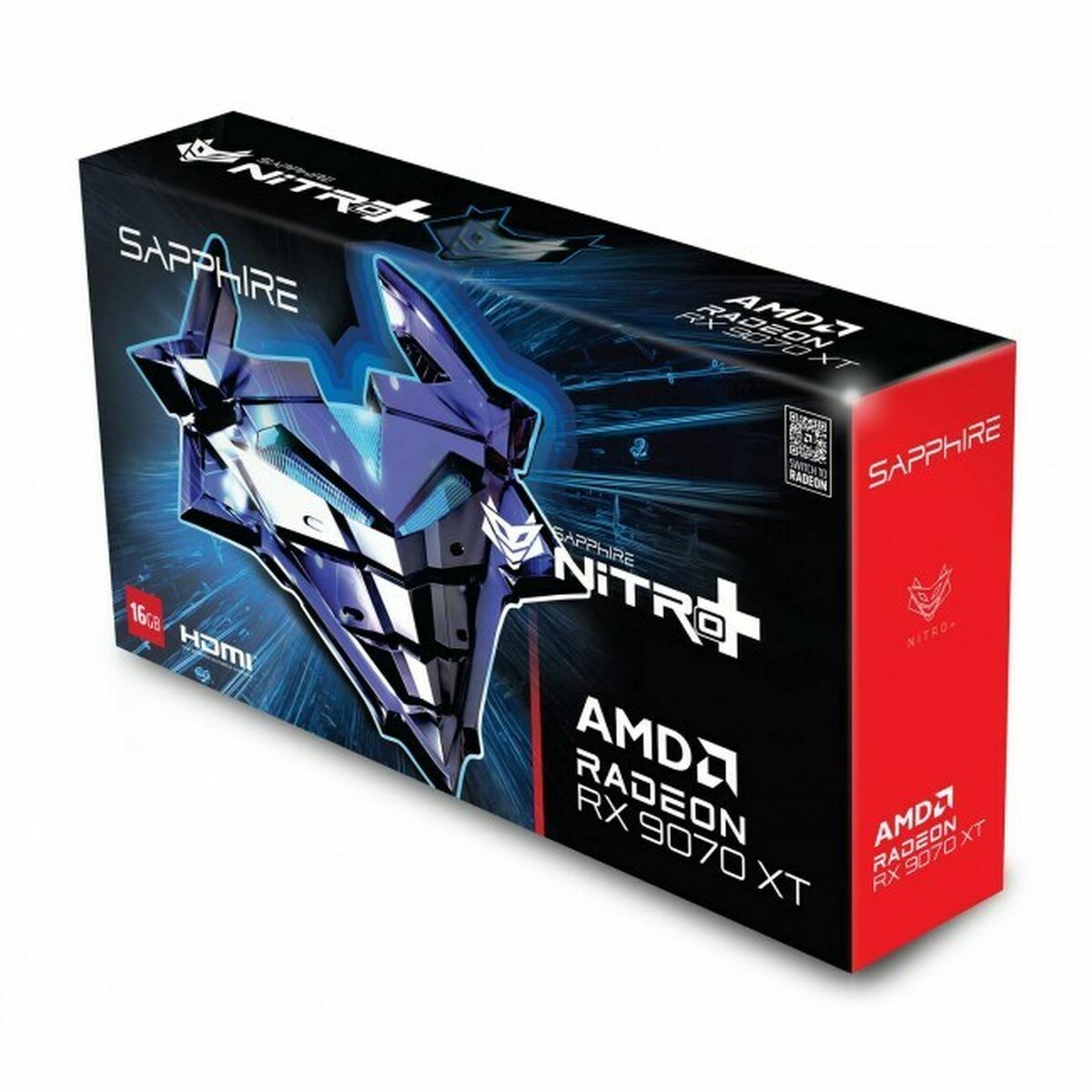 Tarjeta Gráfica Sapphire 11348-01-20G radeon rx 9070 xt 16 GB GDDR6