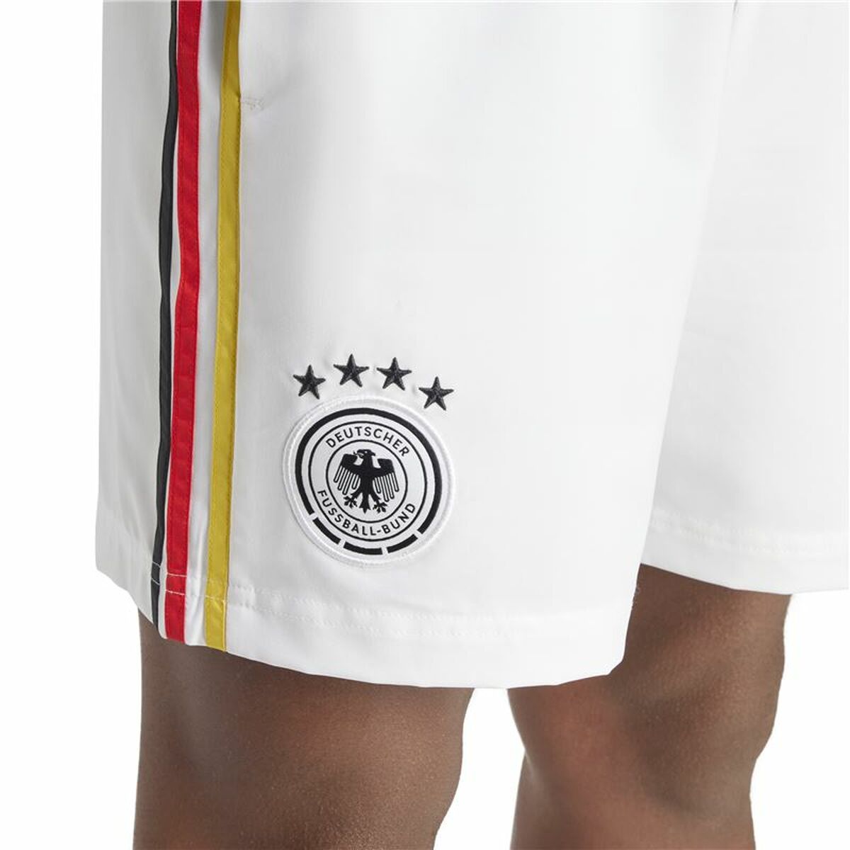 Pantalón Corto Deportivo Adidas Alemania Dna Blanco