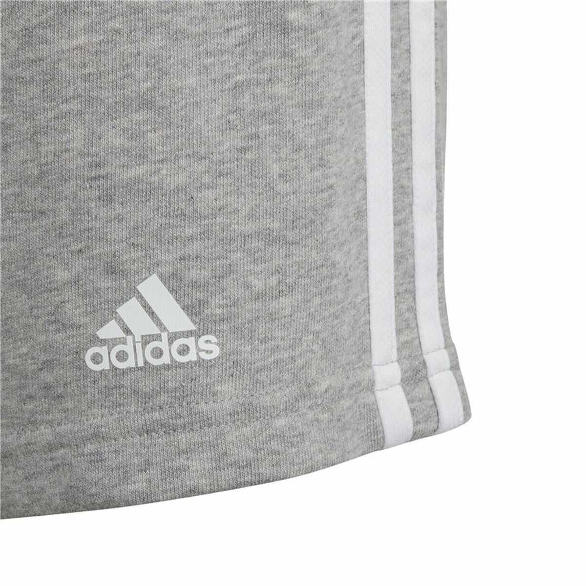Pantalón Corto Deportivo Adidas Essentials 3B Gris