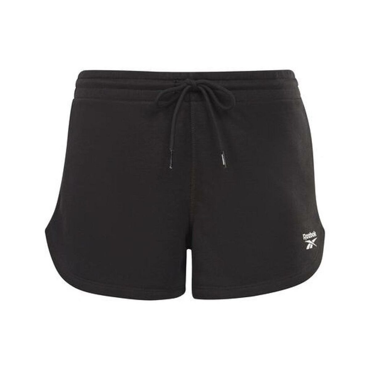 Pantalón Corto Deportivo Reebok Identity French Terry Short Negro