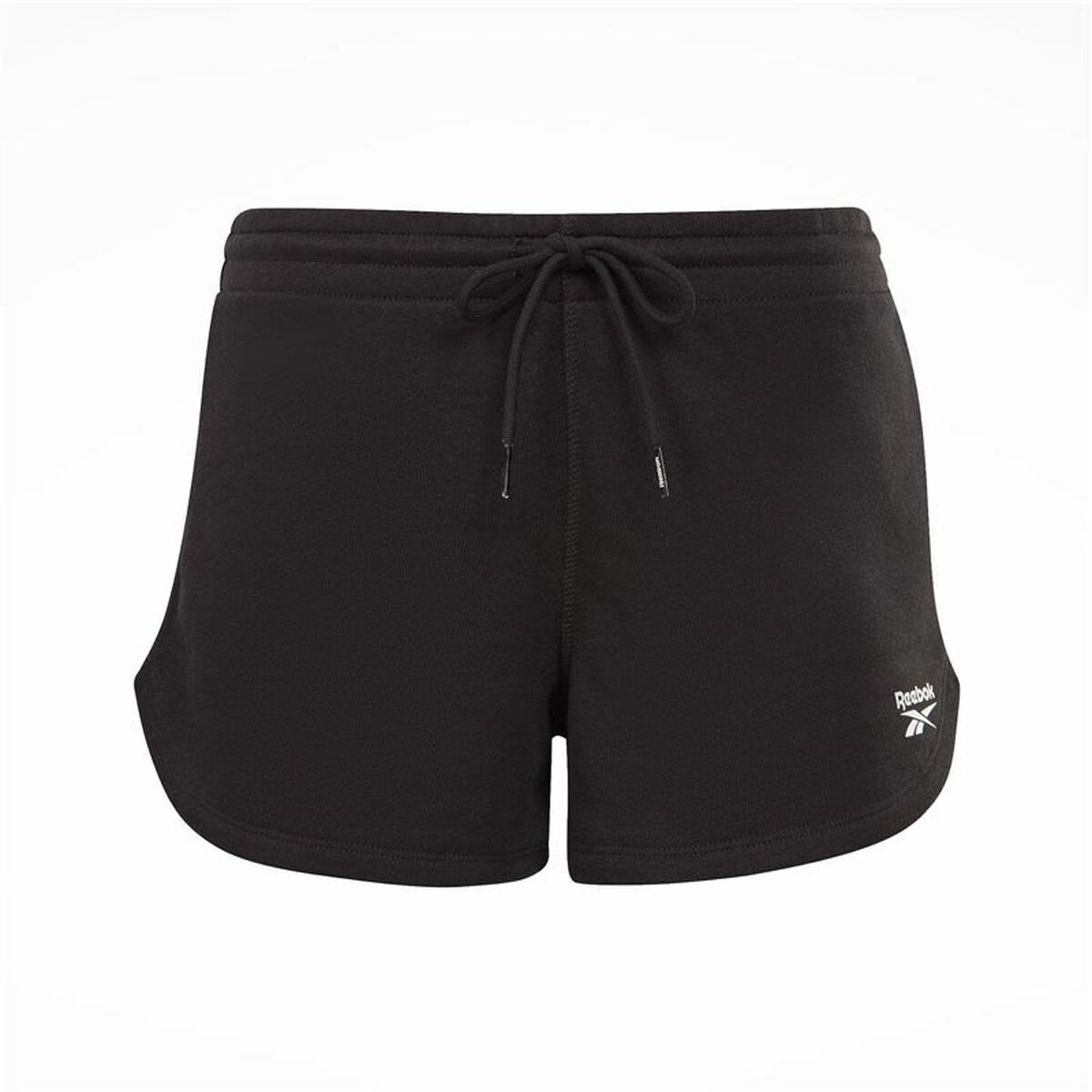 Pantalón Corto Deportivo Reebok Identity French Terry Short Negro