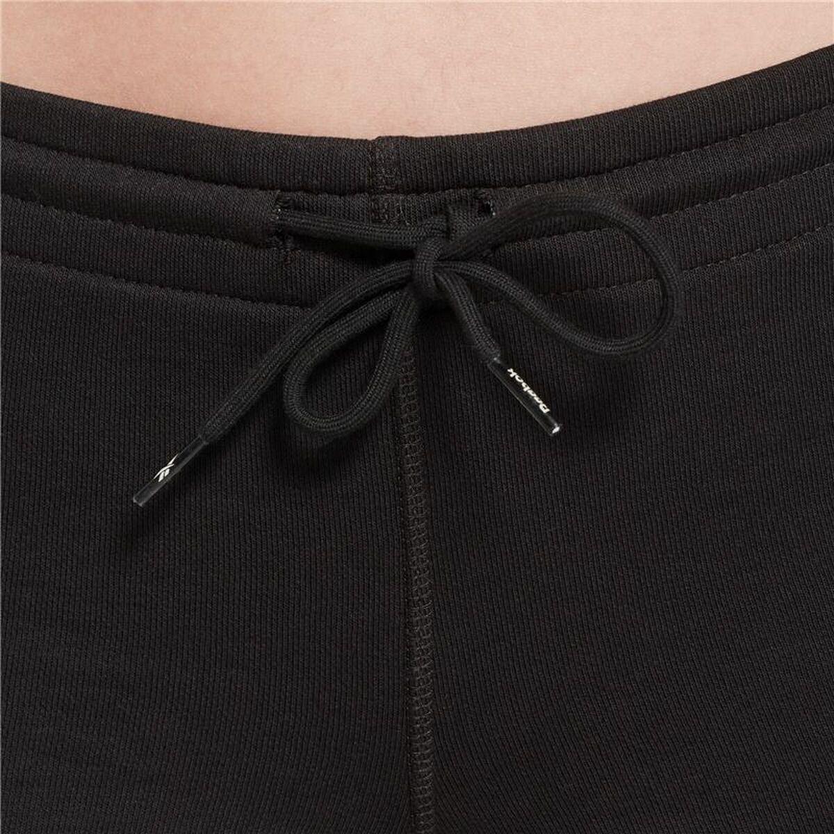 Pantalón Corto Deportivo Reebok Identity French Terry Short Negro