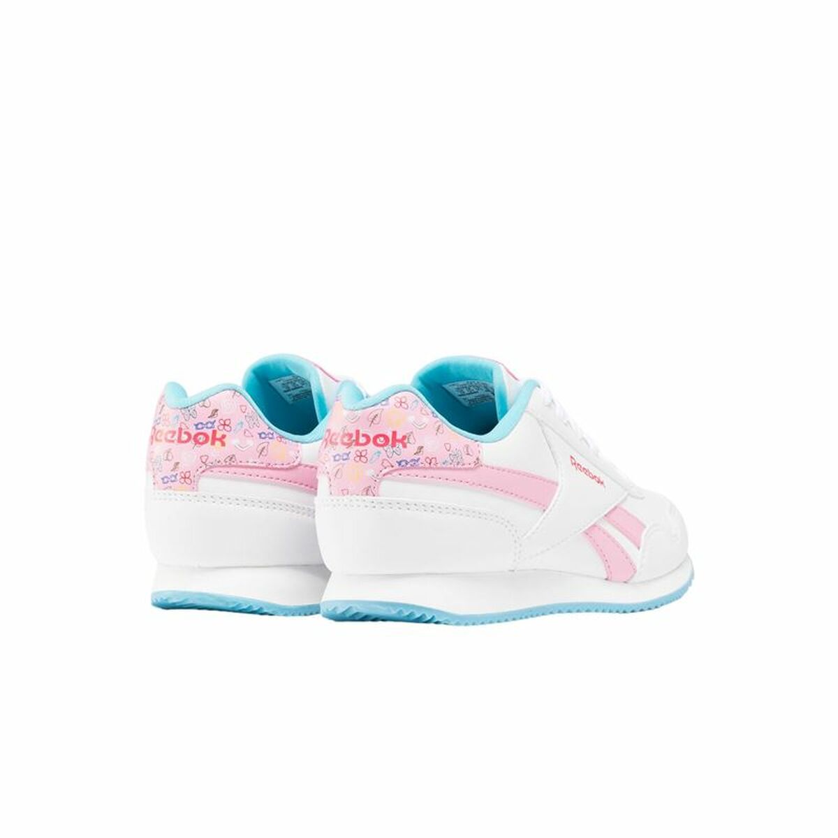 Zapatillas Deportivas Infantiles Reebok Royal Cl Jog 3.0 Blanco Rosa