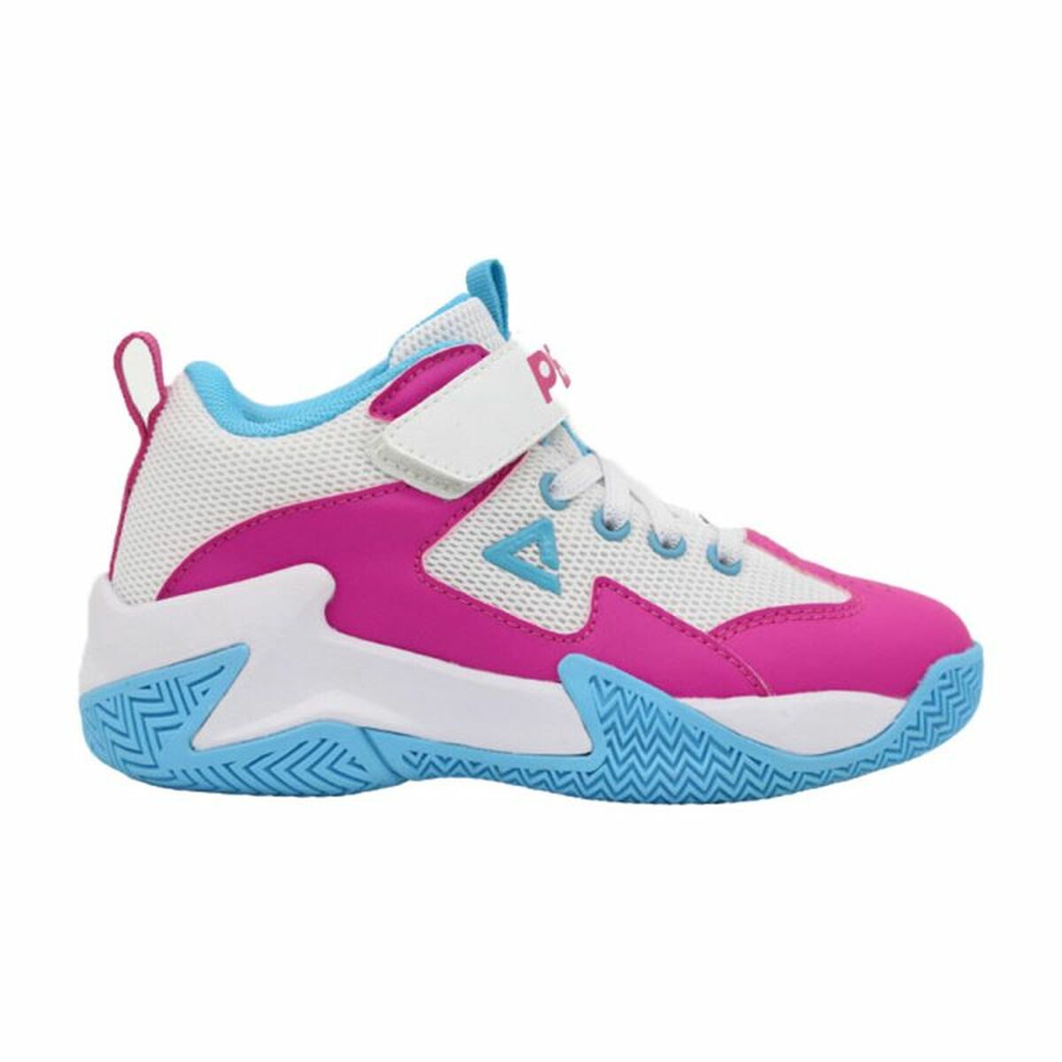 Zapatillas de Baloncesto para Niños Peak Peak Game 2 Infantil Azul Rosa