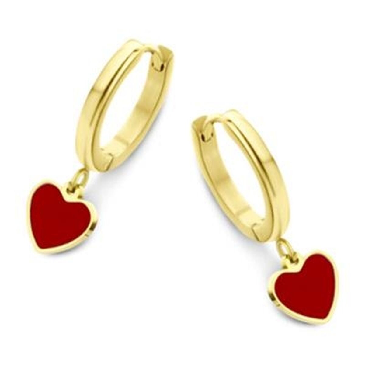 Pendientes Mujer CO88 Collection 8CE-70103 Dorado Rojo