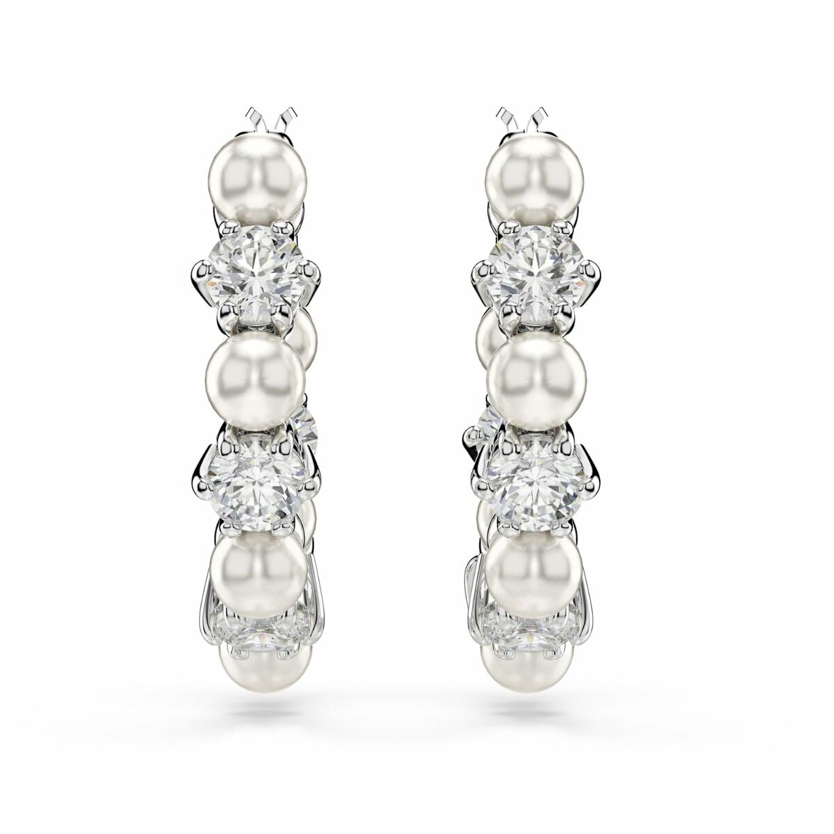 Pendientes Mujer Swarovski 5709256 Plateado
