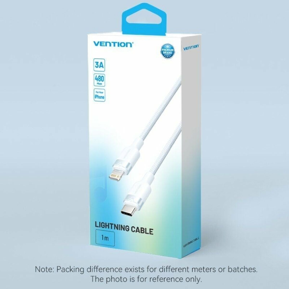 Cable USB a Lightning Vention LALBF 1 m