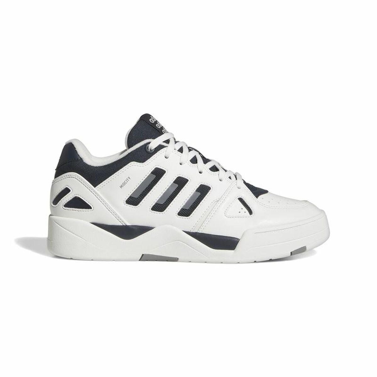 Zapatillas de Baloncesto para Adultos Adidas Midcity Low Blanco