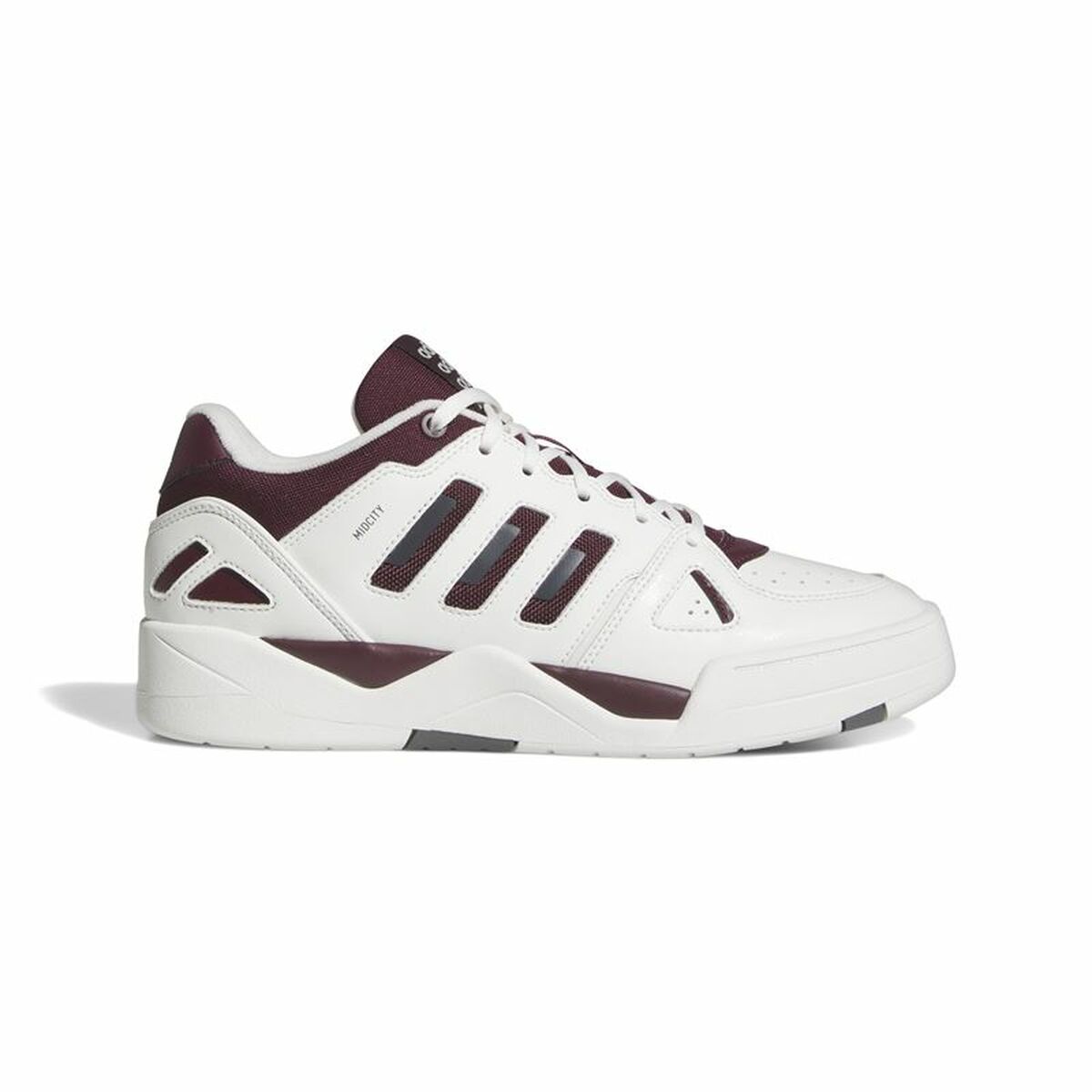 Zapatillas de Baloncesto para Adultos Adidas Midcity Low Blanco