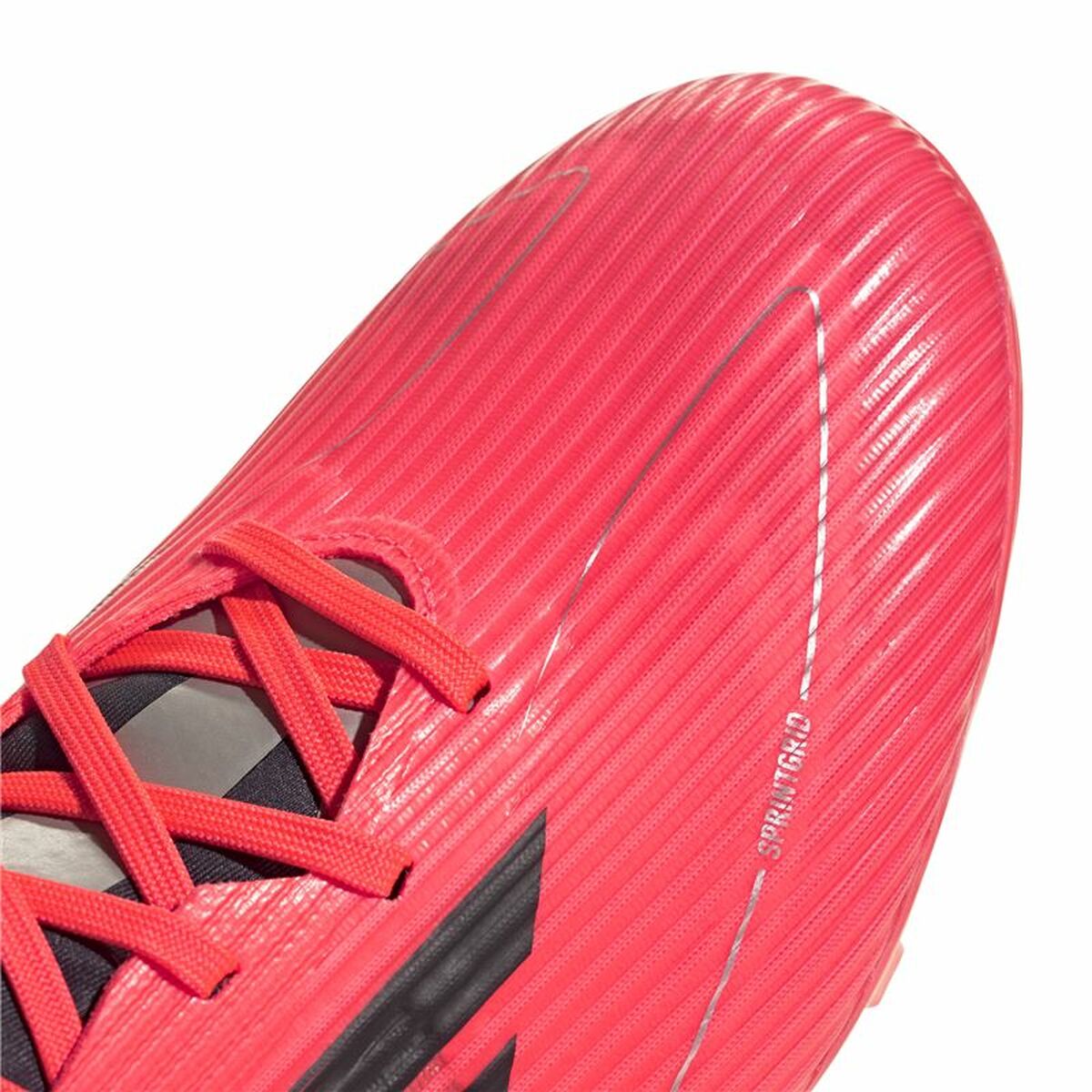 Botas de Fútbol para Adultos Adidas F50 League FG/MG Rosa Rojo Carmesí