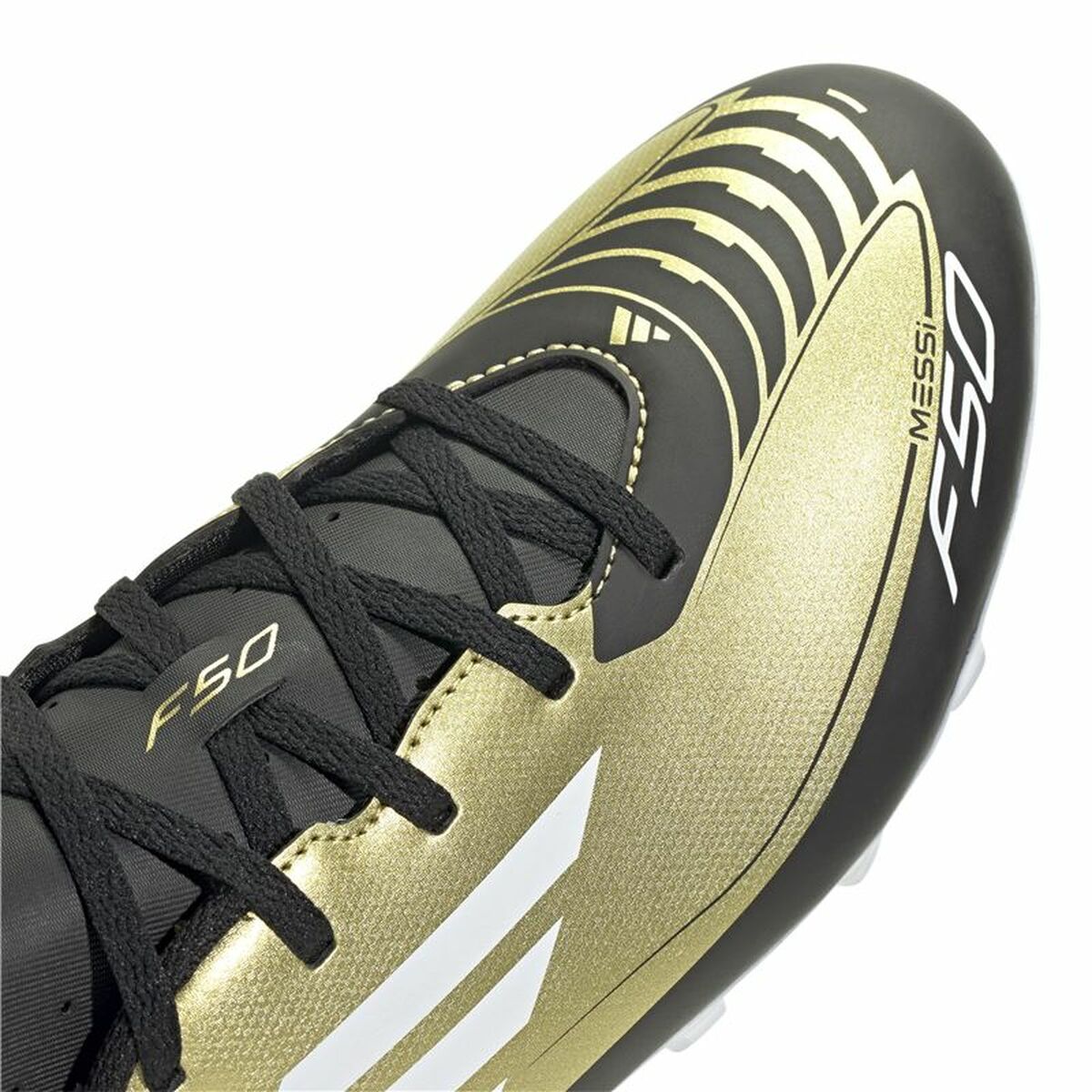 Botas de Fútbol para Adultos Adidas F50 Club Messi Dorado