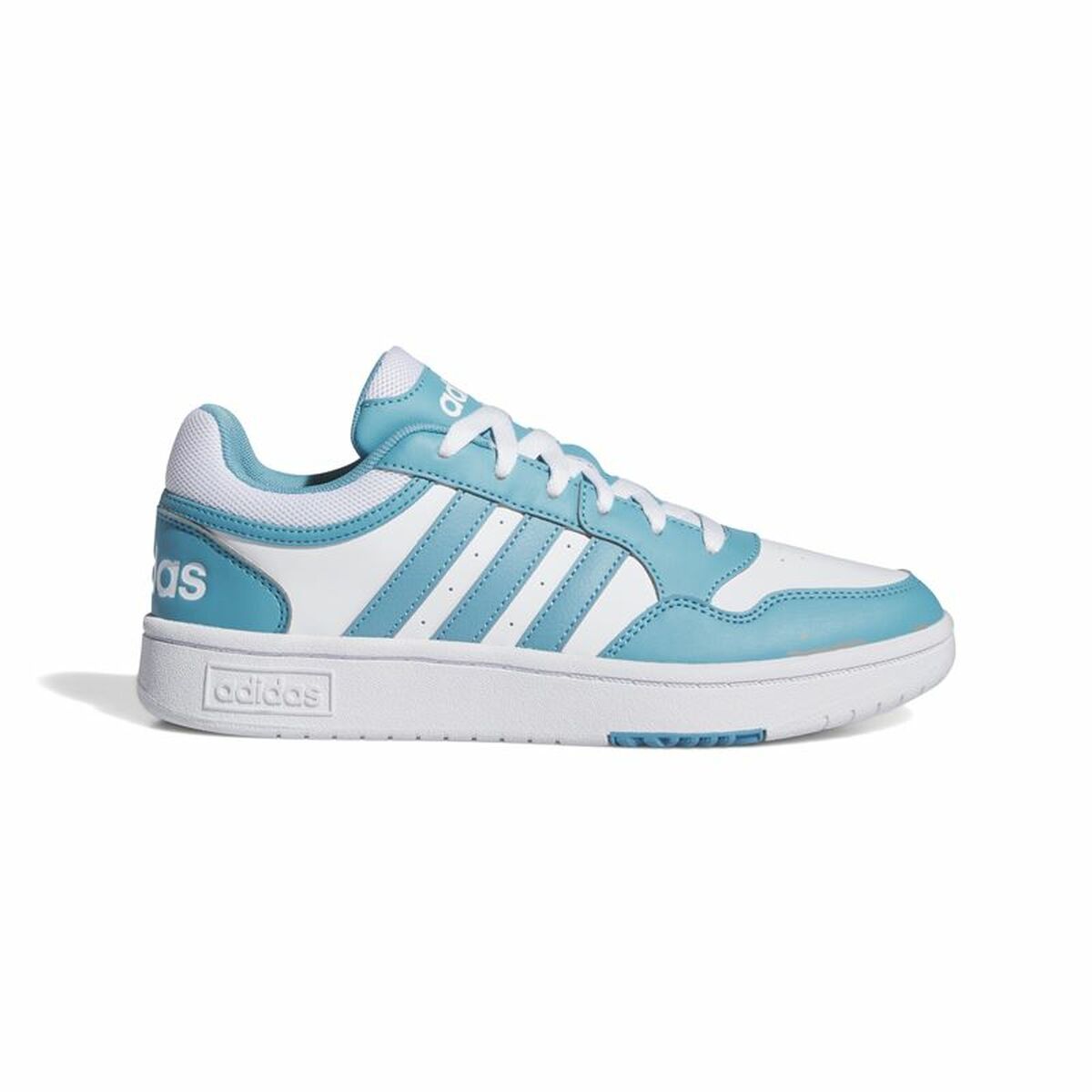Zapatillas Deportivas Mujer Adidas Hoops 3.0 Azul Blanco