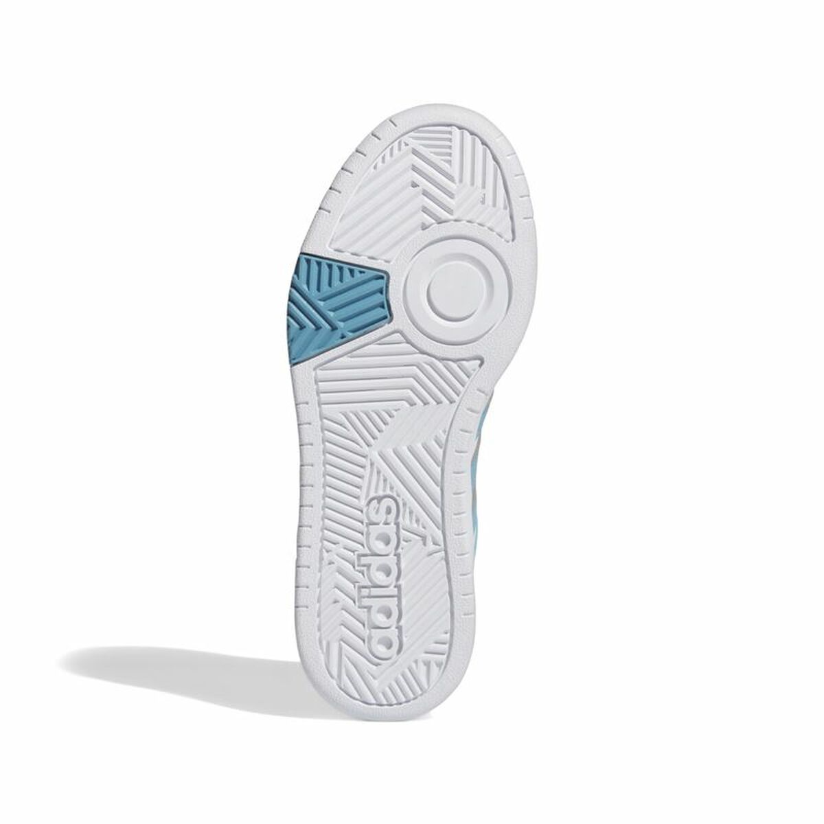 Zapatillas Deportivas Mujer Adidas Hoops 3.0 Azul Blanco