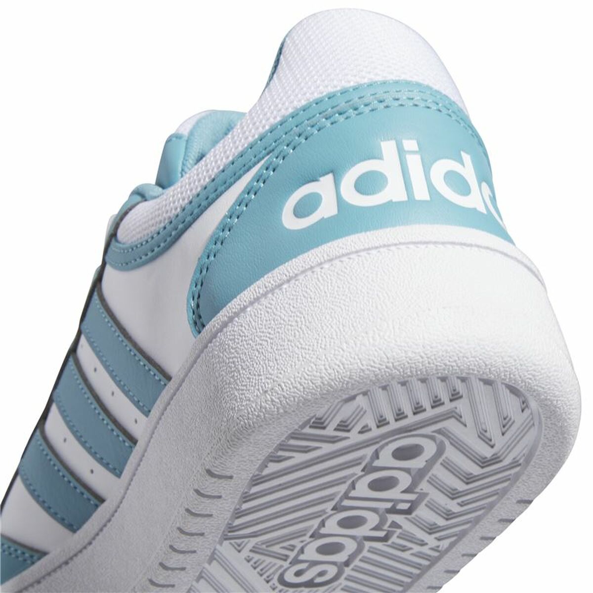 Zapatillas Deportivas Mujer Adidas Hoops 3.0 Azul Blanco