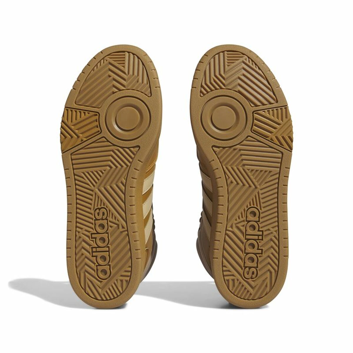 Zapatillas Casual Hombre Adidas Hoops 3.0 Mid Wtr Dorado