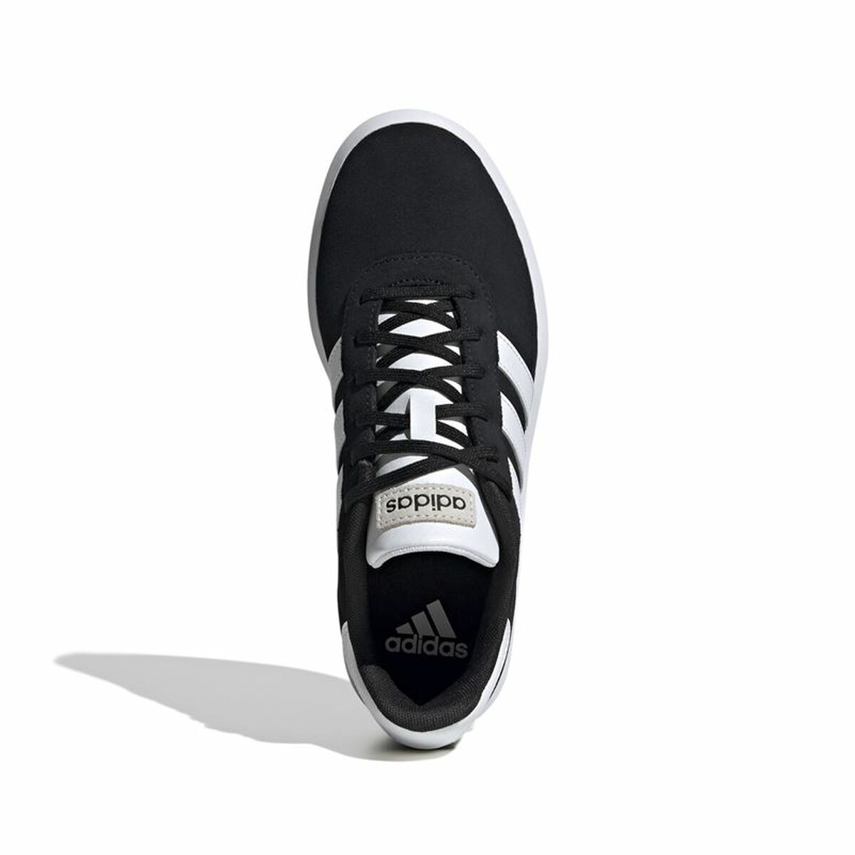 Zapatillas Deportivas Mujer Adidas Court Platform Suede Negro